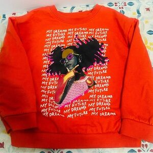 Girls Black History Month “My Dreams My Future” Sweatshirt – Girls 5T